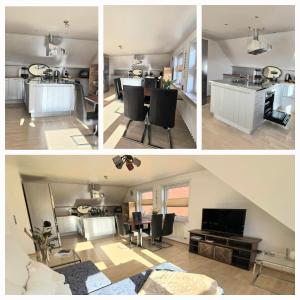 Kuchyň nebo kuchyňský kout v ubytování FeWo Karlsson