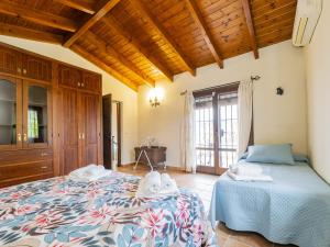 Posteľ alebo postele v izbe v ubytovaní Cubo's Finca La Deseada