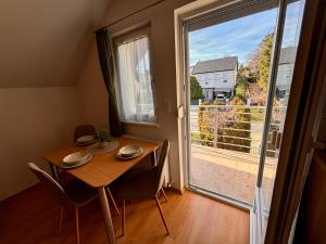 Balkón nebo terasa v ubytování Akácfa B&B
