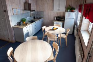 Kuchyň nebo kuchyňský kout v ubytování Tamme staadioni hostel