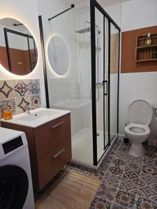 Koupelna v ubytování Boho Nest