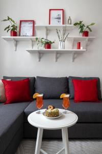 Posezení v ubytování Enjoy Downtown Boutique Apartments #12 by Goodnite cz