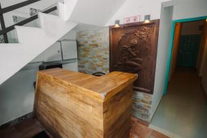 Kuchyň nebo kuchyňský kout v ubytování Breeza Homes, Technopark, Trivandrum