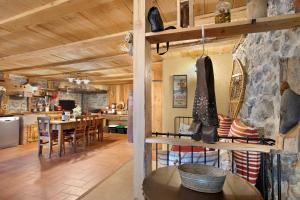 Η κουζίνα ή μικρή κουζίνα στο La Taverna dei Due Gufi