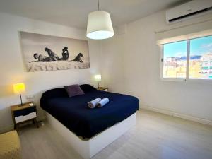 Posteľ alebo postele v izbe v ubytovaní Málaga Vialia Deluxe