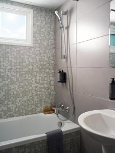 Koupelna v ubytování TSANotel