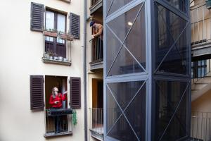 Budova, kde se apartmán nachází