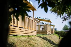 Giardino di Camping Le Pommier Rustique