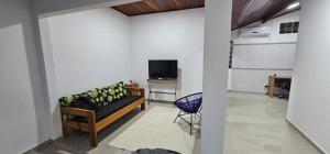 Et tv og/eller underholdning på Casas Ubatuba