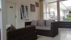 Χώρος καθιστικού στο shakila guest house