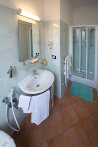 Koupelna v ubytování Hotel Vila Bahia