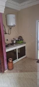 Dapur atau dapur kecil di منزل باهية