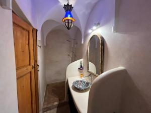 Χώρος καθιστικού στο Riad Chameleon