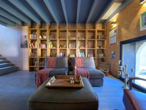 Posezení v ubytování Un der Attert - Céline's Loft - Luxembourg