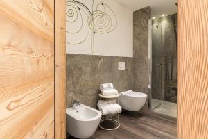 Kúpeľňa v ubytovaní Albergo Centrale + 37 fotografií