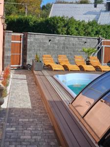Bazén v ubytování Apartmán Fany III nebo v jeho okolí