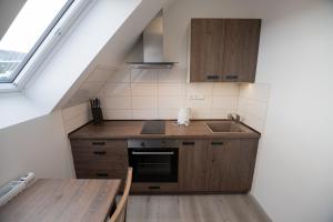 Cucina o angolo cottura di Apartmán Radvanička