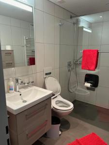 Koupelna v ubytování Opal Nr 28