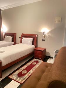 Hotel Riad Tetouan客房内的一张或多张床位