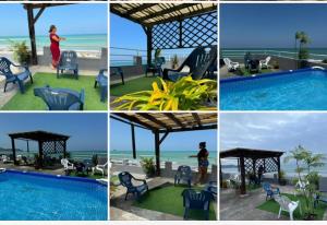 Bazén v ubytování HOTEL PAL-MAR nebo v jeho okolí + 27 fotografií