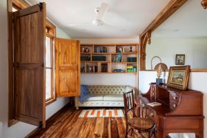 Posezení v ubytování Casa de Campo en El Edén