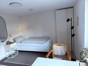 Postel nebo postele na pokoji v ubytování Haus Sauer Bad Sassendorf