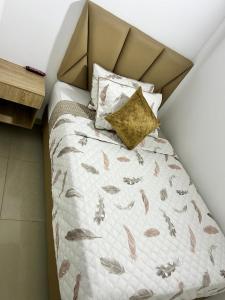 Postel nebo postele na pokoji v ubytování Hotel Lesus