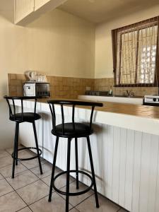 Dapur atau dapur kecil di Seaview Apartel
