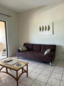 Ruang duduk di Seaview Apartel