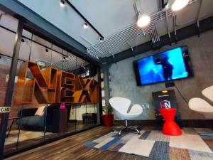 โทรทัศน์และ/หรือระบบความบันเทิงของ Hotel NEXT