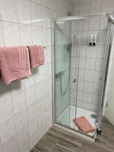 Koupelna v ubytování Souterrain Ferienwohnung Iphofen