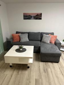 Posezení v ubytování Souterrain Ferienwohnung Iphofen
