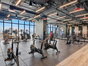 Fitness centrum a/nebo fitness zařízení v ubytování Downtown by Miami Vacation Rentals