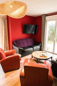 Posezení v ubytování Kerlavost6