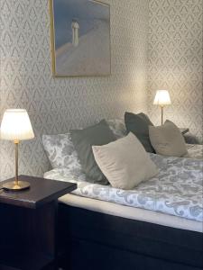 Postel nebo postele na pokoji v ubytování Bärsta Svit BnB