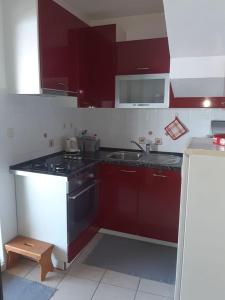 Kuchyňa alebo kuchynka v ubytovaní Apartment Ruzmarin