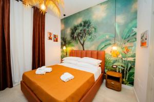 Four Points Suites客房内的一张或多张床位