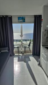 En generel udsigt til bjerge eller udsigt til bjerge taget fra lejligheden