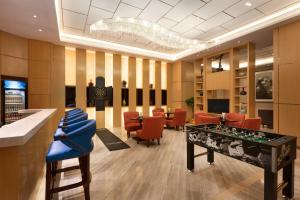 Istumisnurk majutusasutuses Ramada Foshan Nanhai