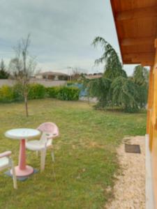 Zahrada ubytování chalet le cocon de bois