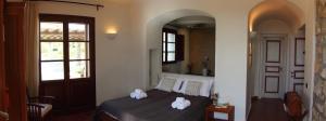 Postel nebo postele na pokoji v ubytování Casa Balata Farm House