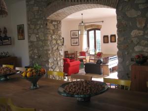 Posezení v ubytování Casa Balata Farm House