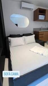 Ένα ή περισσότερα κρεβάτια σε δωμάτιο στο Resort porto alto +17 φωτογραφίες