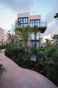 Zahrada ubytování Trobbu Boutique Collection Tulum