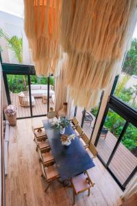 Balkón nebo terasa v ubytování Trobbu Boutique Collection Tulum