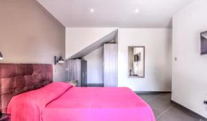 Posteľ alebo postele v izbe v ubytovaní Appartement spacieux à Porto-Vecchio avec piscine partagéeB