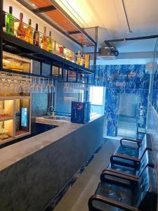 Ο χώρος του lounge ή του μπαρ στο Cabanaz Pool Villa