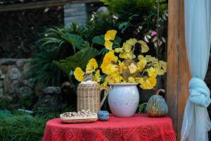 Сад в Xiangzixi Bed and Breakfast