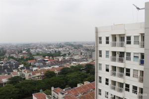 a view of a city from a building at Well Furnished Studio at Citra Living Apartment By Tarvelio in Jakarta