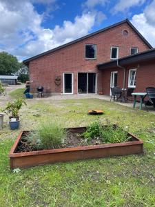 Zahrada ubytování Højmosegård værelse 4